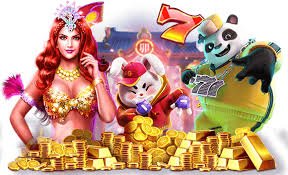 Tampilan antarmuka Bonanza Gold dengan grid simbol emas